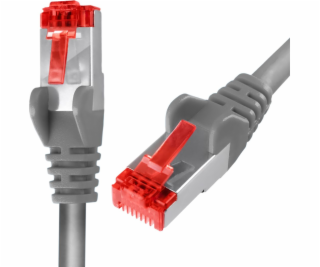 Spacetronik kábel RJ45 CAT 6 S/FTP AWG27 LSZH sivý 2m