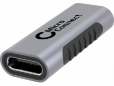 MicroConnect USB adaptér USB-C – USB-C sivý (USB-C adaptér FF)