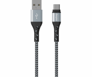 Energizer USB-A - USB-C USB kábel 2 m strieborný (C520CKSL)