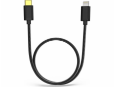 FiiO USB-C – Lightning kábel 0,5 m čierny (6953175731030)