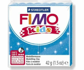 Fimo termosetová plastová hmota Detská trblietavá modrá 42g