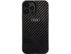 Audi Audi Carbon Fiber iPhone 14 Pro Max 6,7" čierny/čierny pevný obal AU-TPUPCIP14PM-R8/D2-BK