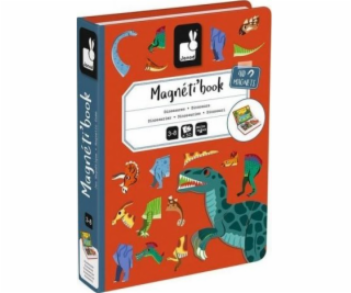 Magnetické puzzle Janod Dinosaury Magnetibook, Janod