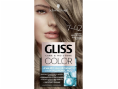 Schwarzkopf Schwarzkopf Gliss Color Farbiaci krém č. 7-42 Beige Nude Blond 1 bal.