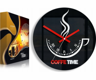 ModernClock Nástenné hodiny Coffee Time ver.II Ultra Silent