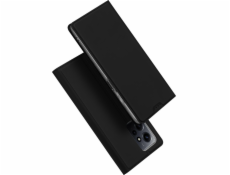 Puzdro Dux Ducis Dux Ducis Skin Pro pre Xiaomi Redmi Note 12 Flip Cover Card Wallet Stand Black