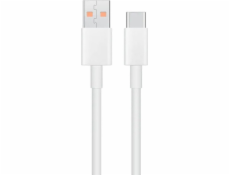 Techonic USB-A - USB-C USB kábel 1 m Biely (5903396133022)