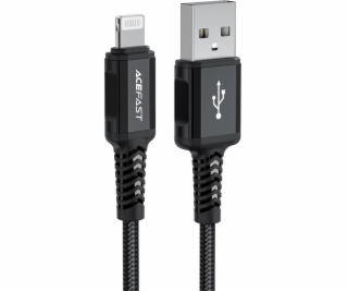 Acefast USB-A – Lightning kábel 1,8 m čierny (6974316281313)