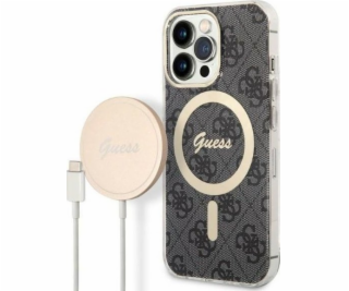 Guess Set Guess GUBPP13LH4EACSK Case+ Charger iPhone 13 P...