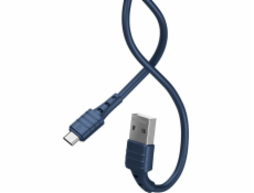 Remax USB-A - microUSB USB kábel 1 m tmavo modrá (6954851239475)