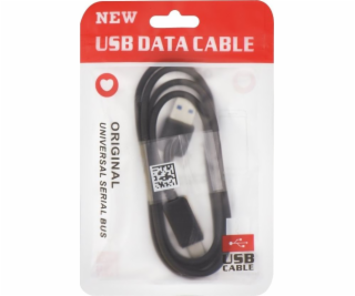 Partner Tele.com USB-A - USB-C USB kábel 1 m Čierny