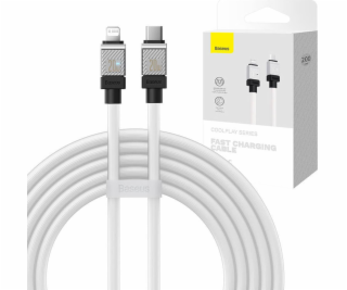 Baseus USB-C - Lightning kábel 2 m biely (CAKW000102)