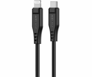 Acefast USB-C – Lightning kábel 1,2 m čierny (6974316280804)