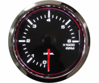 Auto GAUGE Clock AUTO GAUGE 52mm STP2B Diesel Tachometer