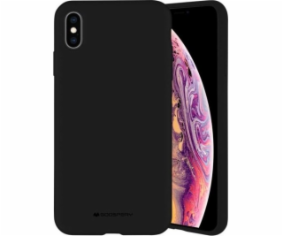 Mercury SILICONE CASE IPHONE 15 PRO (6.1), ČIERNA/ČIERNA