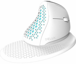 Delux myš Delux M618XSD BT+2,4G RGB bezdrôtová vertikálna...