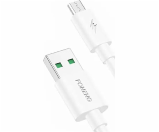 Foneng USB-A - microUSB USB kábel 1 m Biely (X67 Micro)