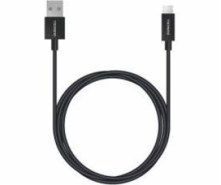 Duracell USB-A – USB-C kábel USB 1 m čierny (USB5031A)