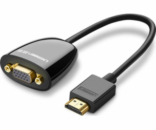 Ugreen HDMI - D-Sub (VGA) AV adaptér čierny (40253)