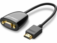 Ugreen HDMI - D-Sub (VGA) AV adaptér čierny (40253)