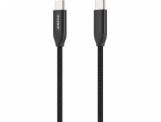 Choetech USB-C – USB-C kábel USB 2 m čierny (XCC-1036)