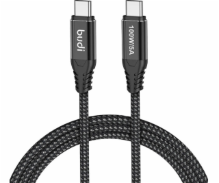 Budi USB-C - USB-C USB kábel 3 m čierny (220TT30)