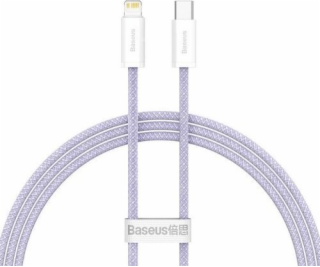 Baseus USB-C - Lightning USB kábel 1 m fialový (CALD040205)