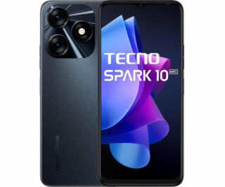 Smartphone Tecno Spark 10 8/128GB Black (Meta Black KI5q)