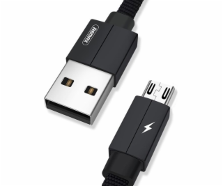 Remax USB-A - microUSB USB kábel 2 m čierny (54229-uniw)