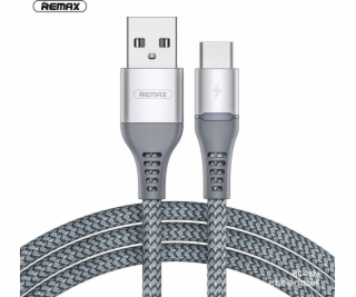 Remax USB-A - USB-C USB kábel 1 m sivý (6972174152097)