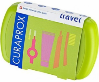 Curaprox Travel Set Zubná kefka zelená 1 ks