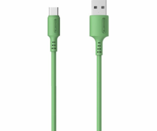 Somostel USB-A - USB-C USB kábel 1,2 m zelený (28247)