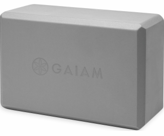 Gaiam Yoga blok sivý (61350)