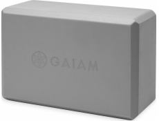 Gaiam Yoga blok sivý (61350)