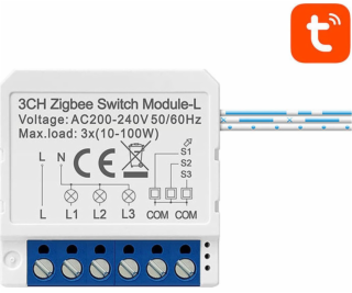 Avatto Smart ZigBee Switch Avatto LZWSM16-W3 bez neutrálu...