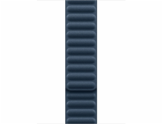 Apple Ocean Blue vrúbkovaný magnetický pásik pre 45mm púzdro - veľkosť M/L