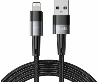 Tech-Protect USB-A – Lightning kábel 2 m sivý (9490713934...