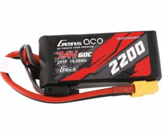 Gens Ace GensAce G-Tech LiPo batéria 2200mAh 7,4 V 60C 2S...