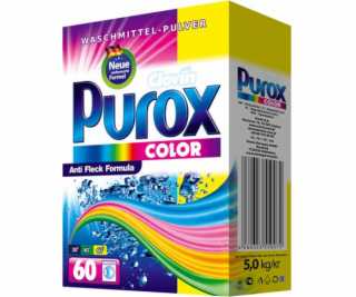 Prací prášok Purox Purox Color 5 kg univerzálny kartón