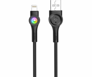 Foneng USB-A - microUSB kábel 1 m čierny (X59 Micro)