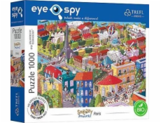 Trefl Puzzle 1000 dielikov UFT Eye-Spy Sneaky Peekers Coupers? Francúzsko