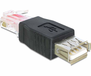 Delock USB adaptér 65234 USB - RJ45 čierny (65234)