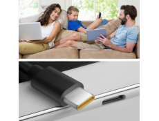 Nabíjačka Qoltec Nabíjačka GaN Power Pro | 1xUSB-C | 65W | 5-20V | 3-3,25A | Čierna