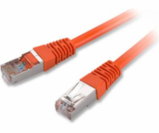 Equip Patchcord S/FTP, Cat6A, 3m, Orange (605672)