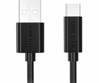 Choetech USB-A - USB-C USB kábel 3 m čierny (AC0004)