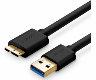 Ugreen USB-A - microUSB USB kábel 1 m čierny (10841)