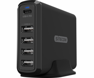 Sitecom CH-017 nabíjačka 4x USB-A 1x USB-C 6 A (001912610...