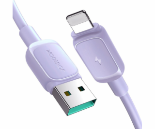 Joyroom USB-A – Lightning kábel 1,2 m fialový (JYR765)