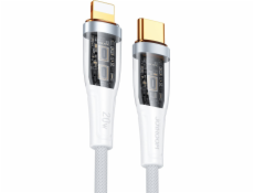 Joyroom USB-C – Lightning kábel 1,2 m biely (JYR573)