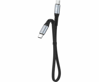 Dudao USB-C - USB-C USB kábel 1 m čierny (dudao_202208241...